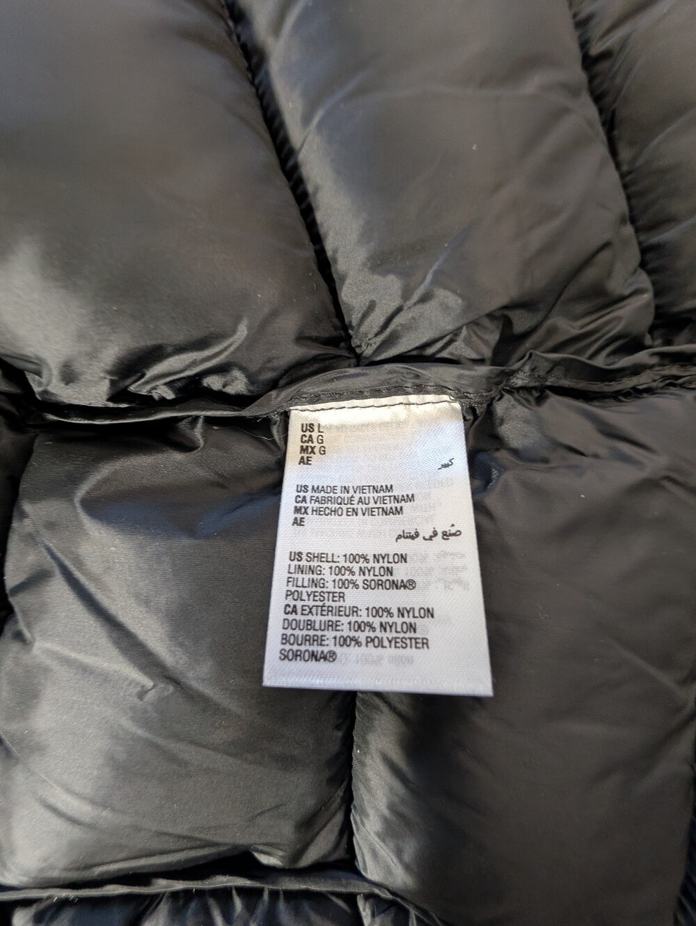 Charter Club Women's Black Packable Full Zip Quilted Puffer Vest NWT Size Large - Picture 3 of 6